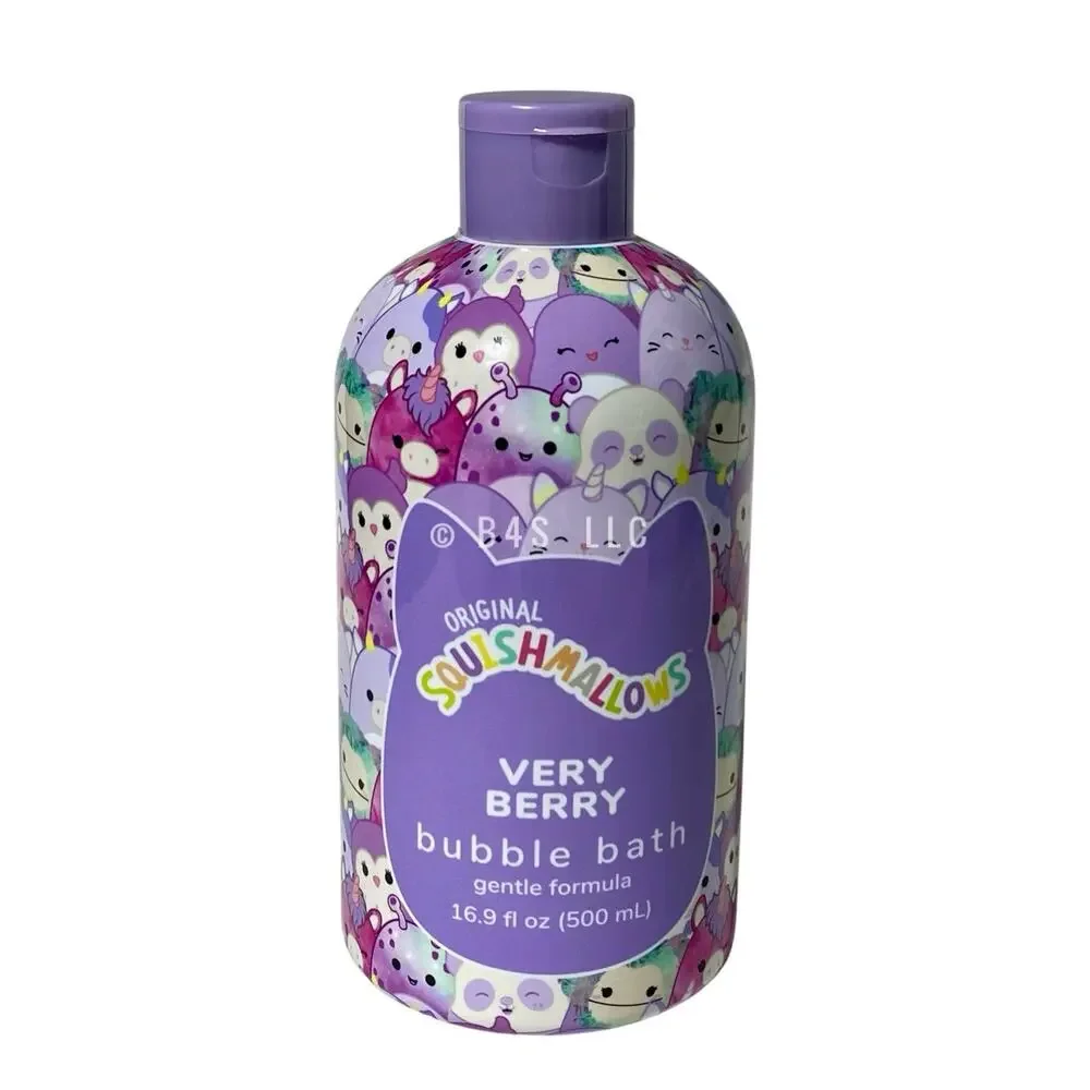 Squishmallows Bubble Bath Very Berry Scent 16.9 Fl oz